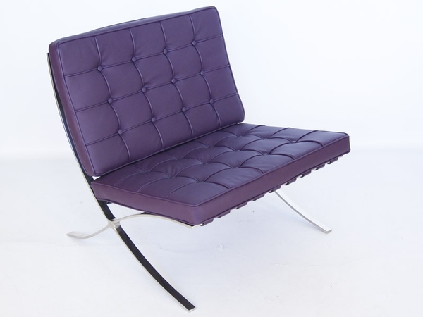Barcelona chair - Purple