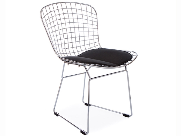 Bertoia Wire Side Chair - Black