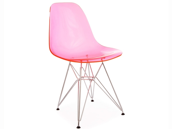 DSR chair - Clear pink