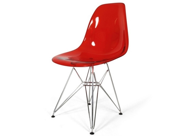 DSR chair - Clear red