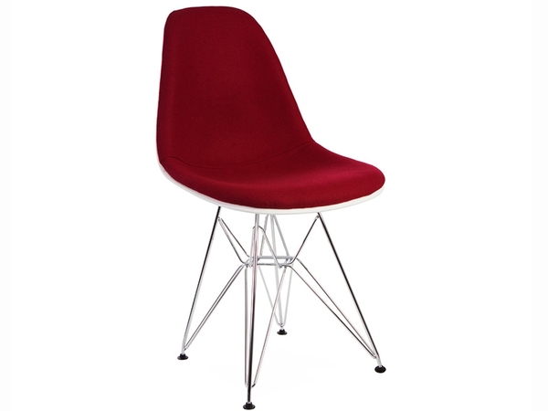 DSR chair wool padded - Red