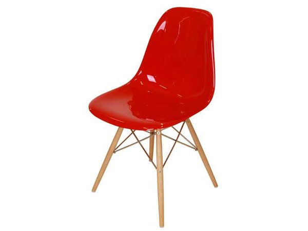 DSW chair - Red shiny