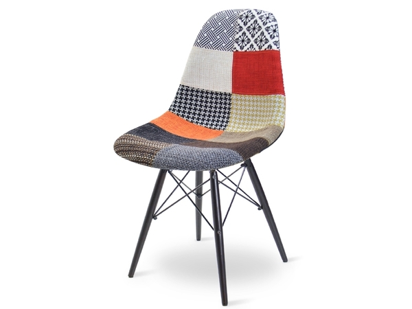 DSW chair wool padded - Patchwork