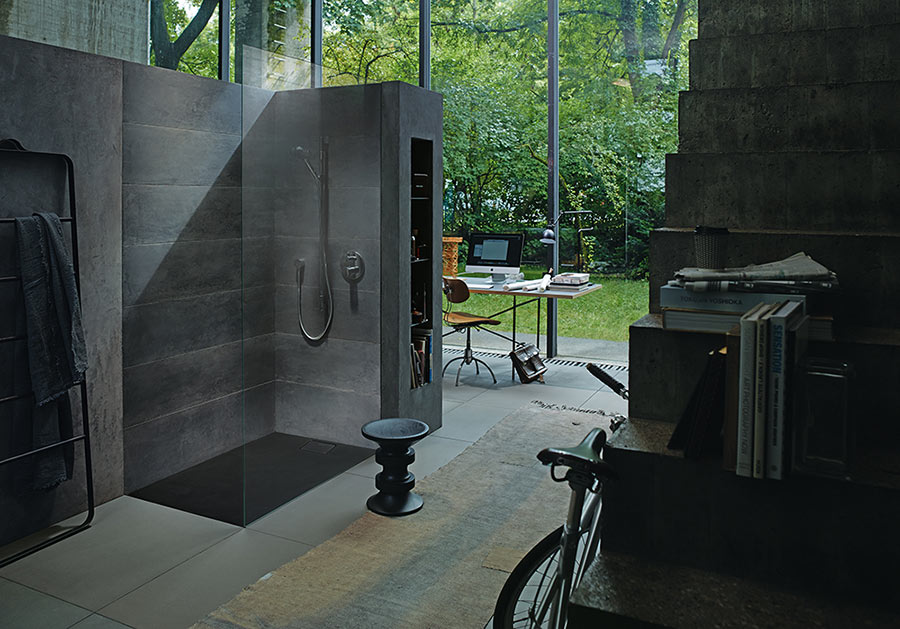 Duravit presents its ideal shower area, a spacious and trendy space