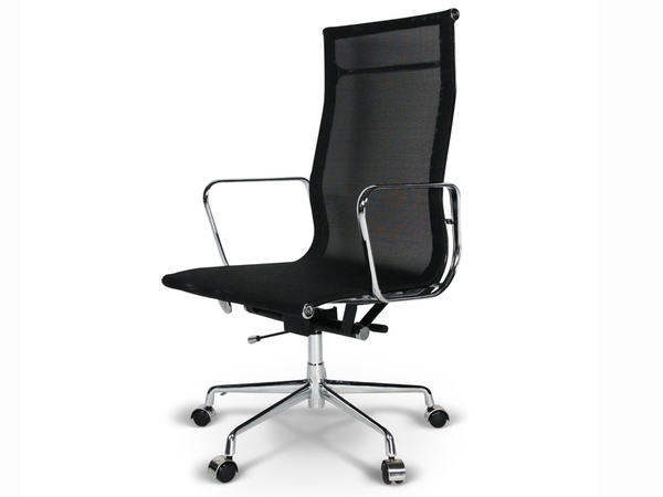 Eames chair Alu EA119 - Black
