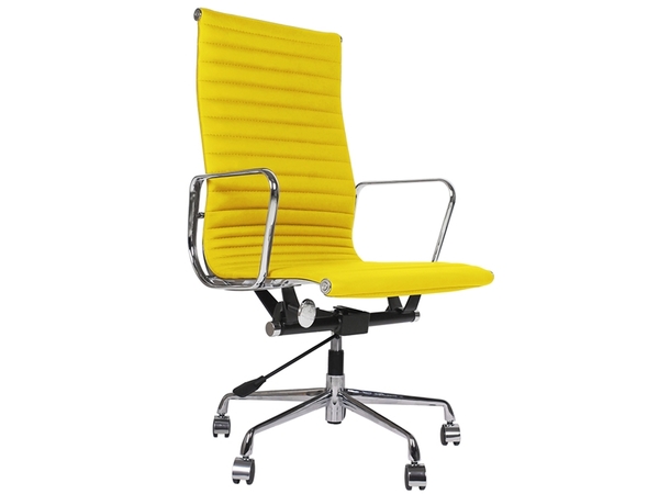Eames chair Alu EA119 - Yellow