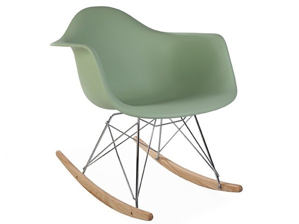 Eames Rocking Chair  RAR - Green