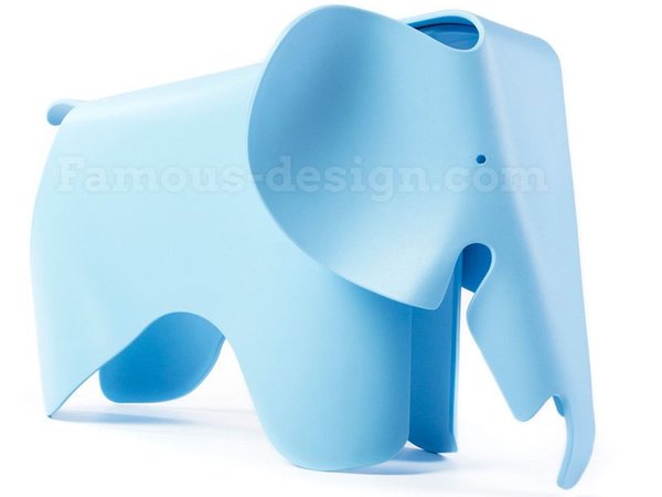 Elephant  Eames - Blue