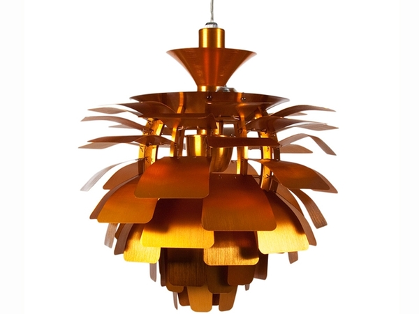 Hanging lamp Artichoke M - Gold