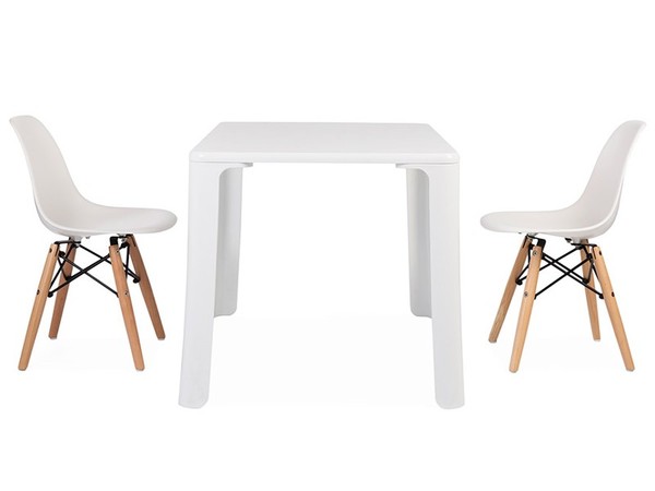 Kids table Jasmine - 2 DSW chairs