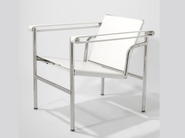 LC1 chair Le Corbusier - White