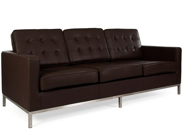 Lounge Knoll 3 Seater - Brown