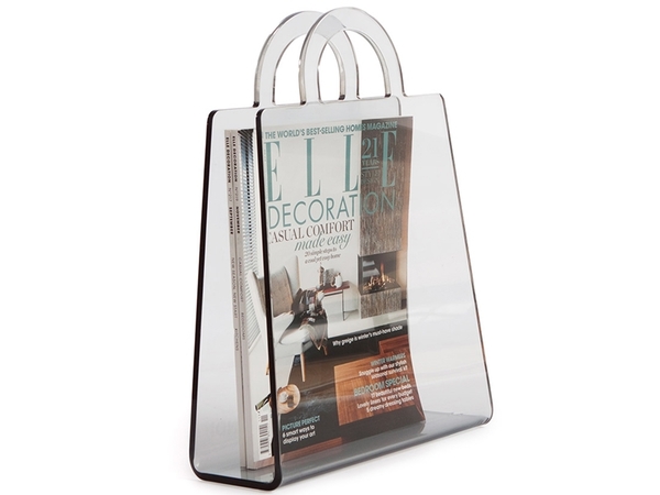 Magazine rack Handbag - Smokey grey