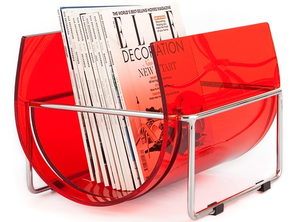 Magazine rack The Basin - Red