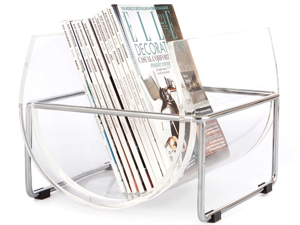 Magazine rack The Basin - Transparent