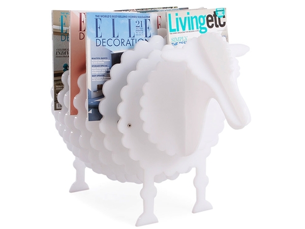 Magazine rack The Sheep - White