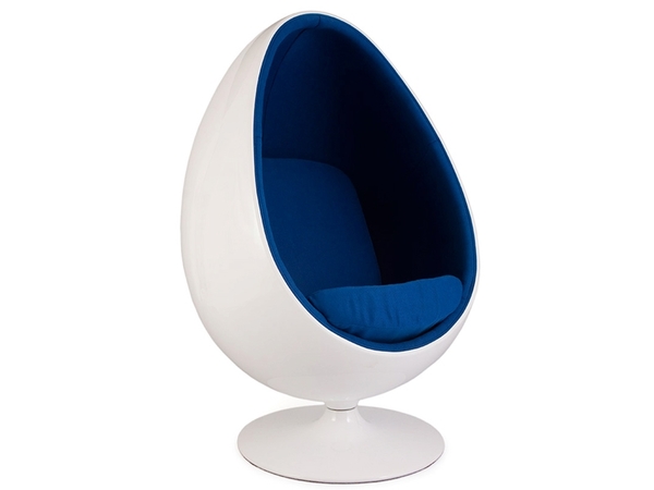 Ovale Egg chair - Blue