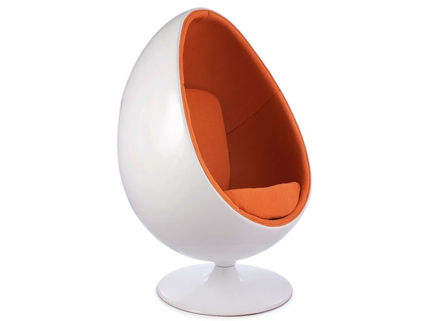 Ovale Egg chair - Orange