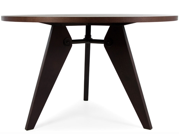 Round dining table Prouvé