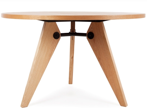 Round dining table Prouvé