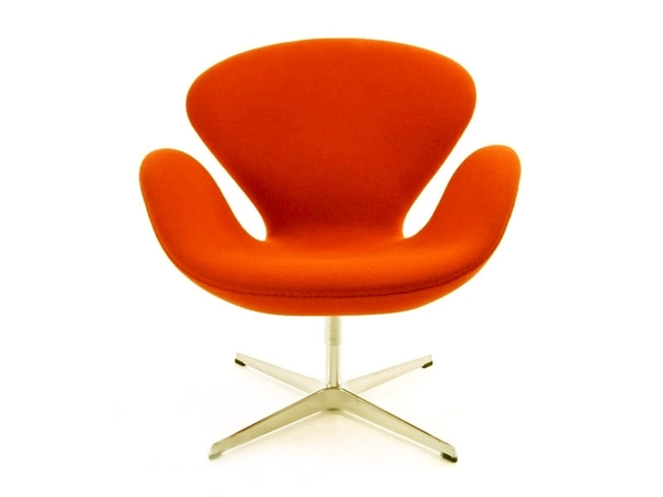 Swan chair Arne Jacobsen - Orange
