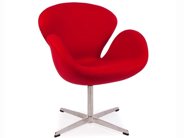Swan chair Arne Jacobsen - Red