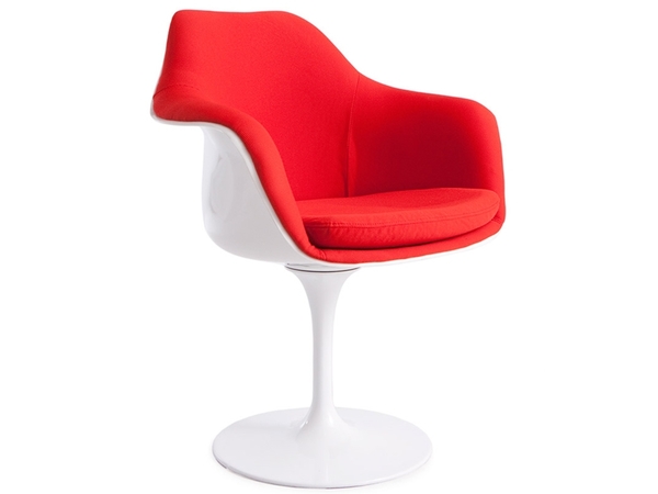 Tulip arm chair Saarinen - Wool padded
