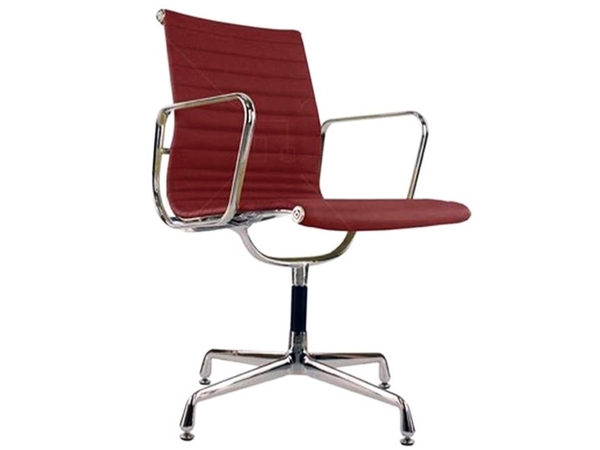 Visitor chair EA108 - Dark red
