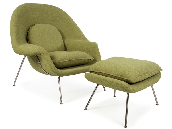 Womb chair - Olive green