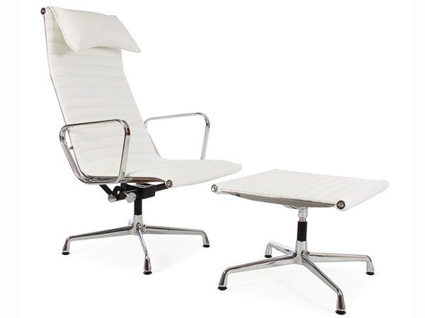 Lounge Chair EA124 - White